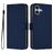 Mobigear Urban Wallet iPhone 16 Plus Hoesje Bookcase Portemonnee - Marineblauw