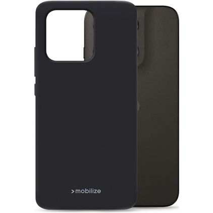 Mobilize Rubber Gelly Motorola Moto G37 Power Hoesje Flexibel TPU Backcover - Zwart