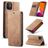 Caseme 013 iPhone 11 Hoesje Bookcase Portemonnee - Bruin