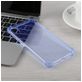 Mobigear Cushion iPhone XR Hoesje Flexibel TPU Backcover Shockproof - Transparant / Blauw