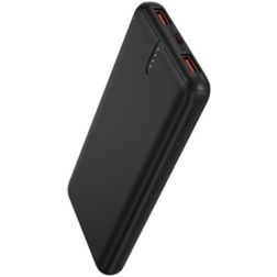 Mobiparts III Triple USB / USB-C Powerbank 10.000 mAh Power Delivery 22W - Zwart