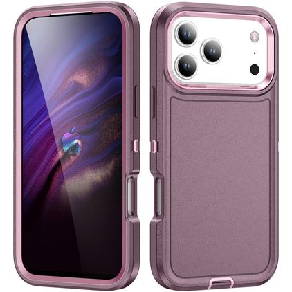 Mobigear Rugged iPhone 18 Pro Hoesje Hardcase Backcover Shockproof - Paars