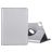 Mobigear DuoStand iPad Pro 12.9 Inch (2020) Hoes Draaibare Bookcase - Zilver