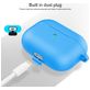 Mobigear Classic Apple AirPods 3 Hoesje Flexibel Siliconen - Blauw