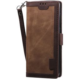 Mobigear Two Tone Huawei P40 Hoesje Bookcase Portemonnee - Bruin