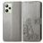 Mobigear Clover Realme C35 Hoesje Bookcase Portemonnee - Grijs