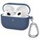 Mobigear Classic Apple AirPods 3 Hoesje Flexibel Siliconen - Blauw