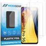 Mobigear POCO M3 Pro Screenprotector Folie - Case Friendly (3-Pack)