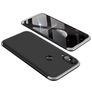 Mobigear TriGuard Huawei Nova 3 Hoesje Hardcase Backcover - Zwart / Zilver