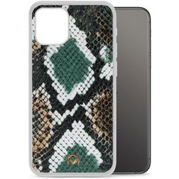 Mobilize Magnet Gelly iPhone 12 Mini Hoesje Flexibel TPU Backcover Shockproof - Green Snake