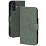 Mobiparts Classic Wallet iPhone 17 MagSafe Hoesje Bookcase - Stone Green