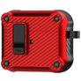 Mobigear Racing Clip Apple AirPods 3 Hardcase Hoesje - Rood