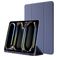Mobigear Tri-Fold Gel iPad Pro 13 Inch (2025) Hoes TPU,Kunstleer Bookcase + Stylus Houder - Paars