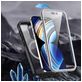 Mobigear Rugged Mag iPhone 15 MagSafe Hoesje Hardcase Backcover Shockproof - Blauw