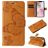Mobigear Butterfly iPhone 17e Hoesje Bookcase Portemonnee - Cognac