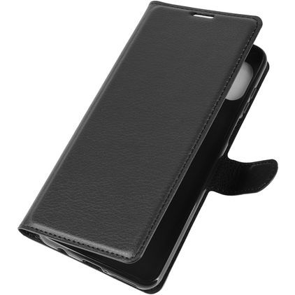 Mobigear Classic Motorola Moto G 5G Plus Hoesje Bookcase Portemonnee - Zwart