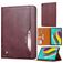 Mobigear Business Samsung Galaxy Tab A 10.1 (2019) Hoes Bookcase - Bordeauxrood
