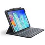 ZAGG Messenger Folio 2 iPad 11 (2025) Hoes QWERTY Bluetooth Toetsenbord Bookcase - Zwart