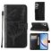 Mobigear Butterfly Samsung Galaxy A35 Hoesje Bookcase Portemonnee - Zwart