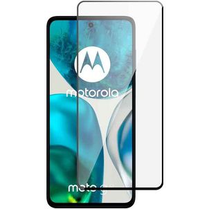 Mobigear Premium Motorola Moto G82 Glazen Screenprotector - Case Friendly - Zwart