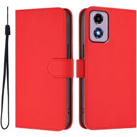 Mobigear Urban Wallet Motorola Moto G04 Hoesje Bookcase Portemonnee - Rood