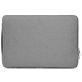 Mobigear Denim Zipper Laptop Sleeve 12 inch Laptop hoes - Grijs