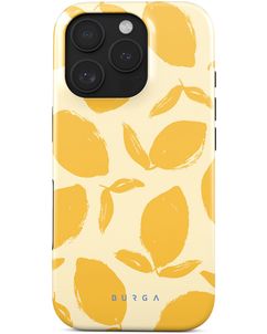 Burga Tough iPhone 16 Pro Hoesje Hardcase Backcover Shockproof - Lemon Tart