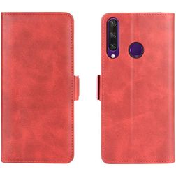 Mobigear Slim Magnet Huawei Y6p Hoesje Bookcase Portemonnee - Rood