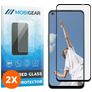 Mobigear Premium OPPO A52 Glazen Screenprotector - Case Friendly - Zwart (2-Pack)