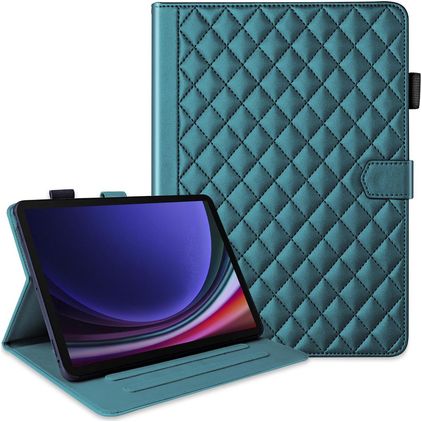 Mobigear Diamond Samsung Galaxy Tab S10 FE Plus Hoes Bookcase - Groen
