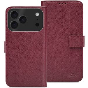 My Style Flex Wallet iPhone 17 Pro Hoesje Bookcase Portemonnee - Bordeaux