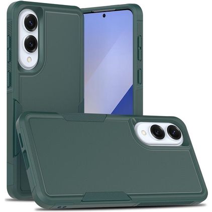 Mobigear Heavy Armor Samsung Galaxy S25 Edge Hoesje Hardcase Backcover Shockproof - Groen