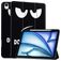 Mobigear Tri-Fold iPad Air 13 Inch (2026) Hoes Bookcase + Stylus Houder - Do Not Touch