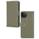 Mobilize Premium Gelly Wallet iPhone 15 Hoesje Bookcase Portemonnee - Groen