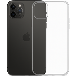 Mobigear Ultra Thin Doorzichtig iPhone 12 Pro Max Hoesje Flexibel TPU Extra Dun Backcover - Transparant
