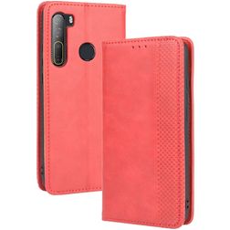 Mobigear Sensation HTC Desire 20 Pro Hoesje Bookcase Portemonnee - Rood