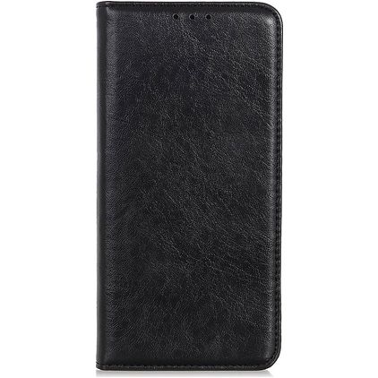 Mobigear Classic Elegance POCO F3 Hoesje Bookcase Portemonnee - Zwart