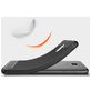Mobigear Brushed Slim Samsung Galaxy J6 (2018) Hoesje Flexibel TPU Backcover - Zwart