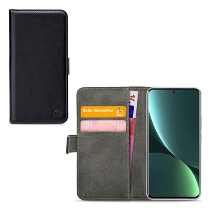 Mobilize Classic Gelly Wallet Xiaomi 13 Pro Hoesje Bookcase Portemonnee - Zwart
