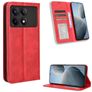 Mobigear Sensation POCO X6 Pro Hoesje Bookcase Portemonnee - Rood
