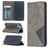 Mobigear Rhombus Slim iPhone 12 Hoesje Bookcase - Grijs