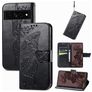Mobigear Butterfly Google Pixel 7 Pro Hoesje Bookcase Portemonnee - Zwart