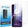 Mobigear Motorola Moto G84 Screenprotector Folie - Case Friendly (3-Pack)