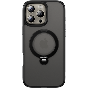 Valenta Frost iPhone 16 Pro Max MagSafe Hoesje Hardcase Backcover - Zwart