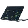 Mobigear Marble MacBook Air 15 Inch (2023-2026) Hoes Hardshell Laptopcover MacBook Case - Zwart / Bruin - Model A2941 / A3114 / A3241 / A3448