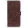 Mobigear Croco Motorola Moto G60s Hoesje Bookcase Portemonnee - Bruin
