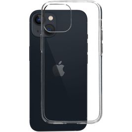 Mobiparts Classic Doorzichtig iPhone 12 Mini Hoesje Flexibel TPU Backcover - Transparant