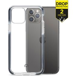 Mobilize Shatterproof iPhone 11 Pro Max Hoesje Hardcase Backcover Shockproof - Transparant / Zwart