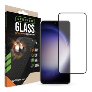 Striker Xtreme Impact Samsung Galaxy S23 FE Glazen Screenprotector - Case Friendly
