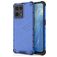 Mobigear Honeycomb OPPO Reno 7 4G Hoesje Hardcase Backcover Shockproof - Blauw